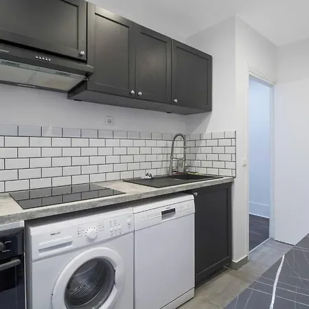 6pers #3 Bedrooms #2 Bathrooms#paris 17eme Daire Paris