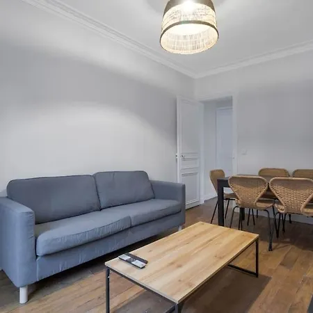Daire 6pers #3 Bedrooms #2 Bathrooms#paris 17eme Paris