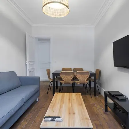 6pers #3 Bedrooms #2 Bathrooms#paris 17eme Daire *